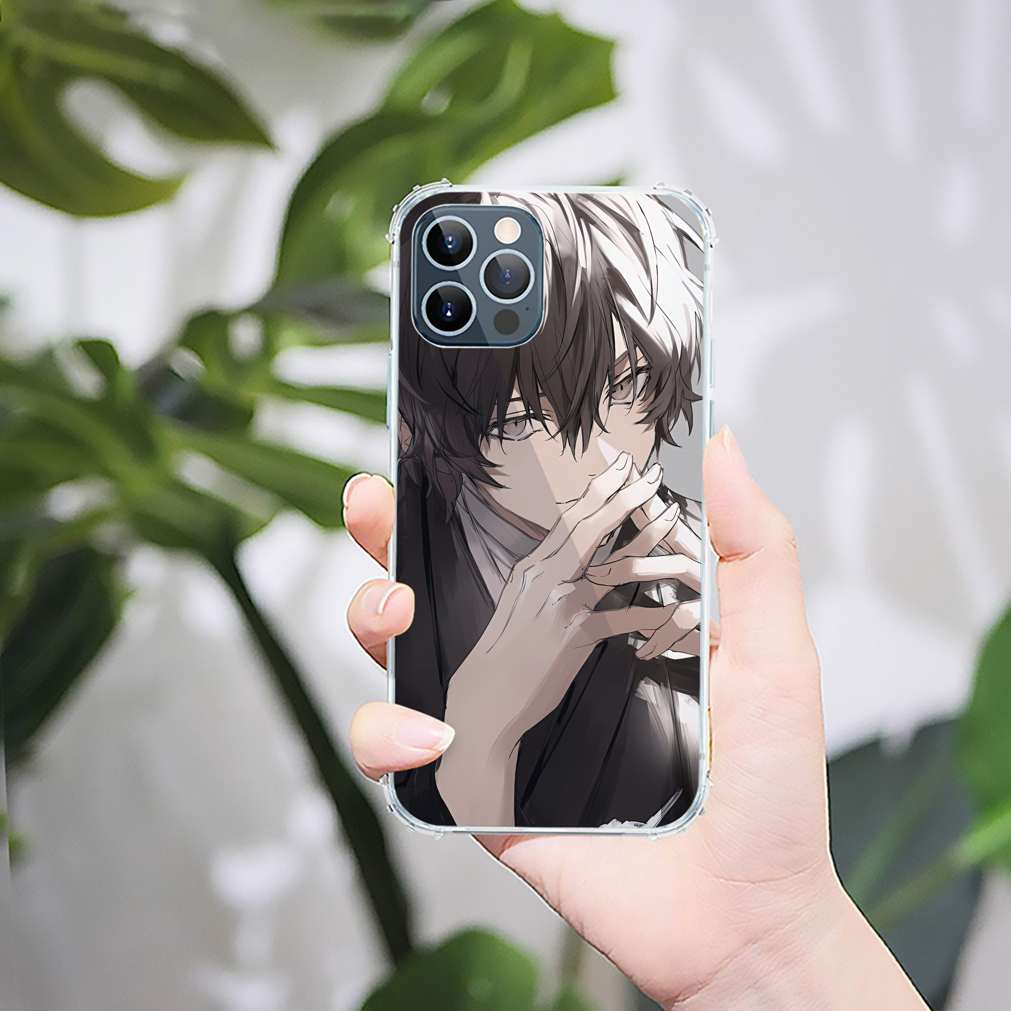 （画像用） 文豪ストレイドッグス Bungo Stray Dogs 【iPhone 12シリーズ対応】透明スマホケース（クリアソフトケース）